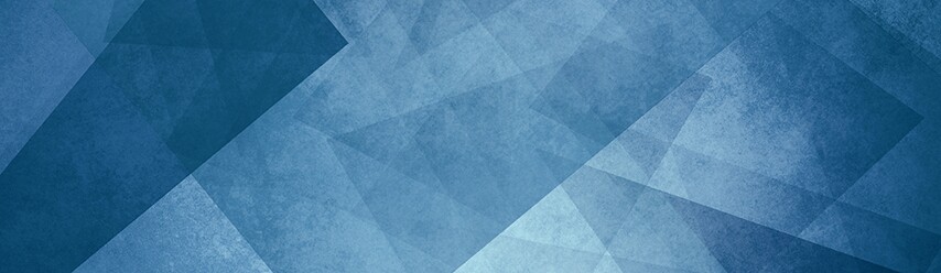 abstract blue background with triangles and rectangle shapes layered in contemporary modern art design