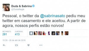 Duda-Twitter-Noivado