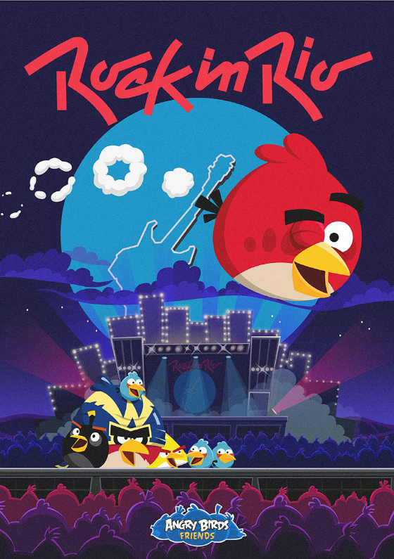 Jogo Angry Birds ganha versão em parque temático