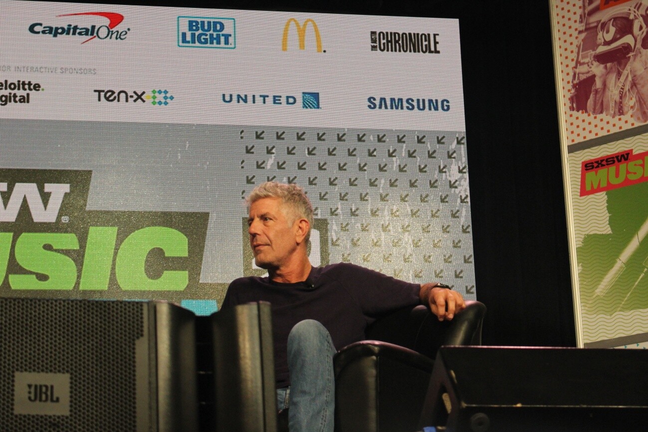 Anthony Bourdain, Chef Pop Star em big session da SXSW – Foto: Marisa Furtado