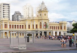 Projeto artístico de um abrigo de ônibus da Urbana na Praça da Estação, em Belo Horizonte (Crédito: Divulgação)