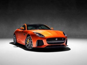 O modelo F-TYPE SVR, considero o mais rápido e potente carro em produção da Jaguar, também estará no evento (foto: divulgação)