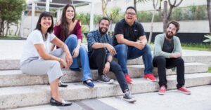 Janaina Navarrette, Glaucia Guerra, Gustavo Silva, Newton Nagumo e Daniel Iacobucci (foto: divulgação)