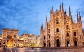 Milan Cathedral, Duomo di Milano, one of the largest churches in the world