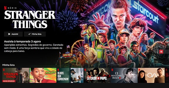 Netflix cresce 26% e nega modelo publicitário