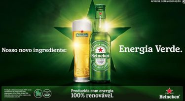 Heineken insere energia verde em sua receita