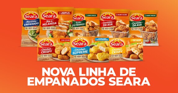 Seara lançou novos produtos empanados