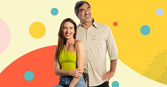 Com Glenda Kozlowski e Zeca Camargo, Band investe em programa ao vivo (Crédito: Renato Pizzutto/Band)