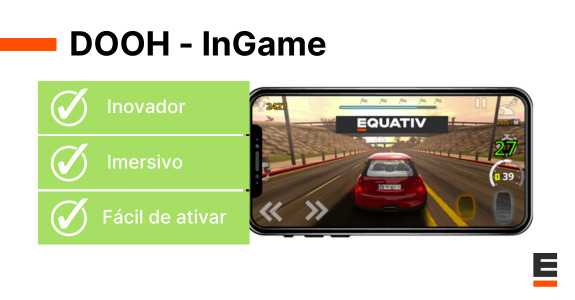 Game 4.0 | Anúncios em formato DOOH In Game