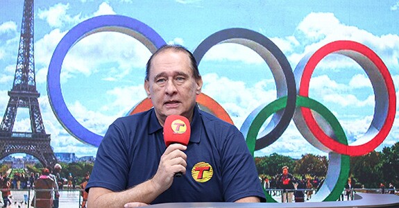 Álvaro José é parte do time da transmissão das Olimpíadas 2024 (Crédito: Isabelle Guimarães/Divulgação)