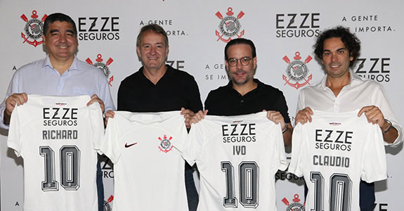 Ezze seguros estampará camisa do Corinthians (Crédito: Divulgação)