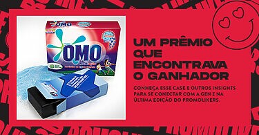 OMO criou um prêmio que encontrava o ganhador.