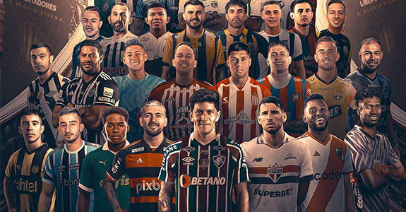 Conmebol Libertadores estreia com 13 marcas (Crédito: Conmebol / X)