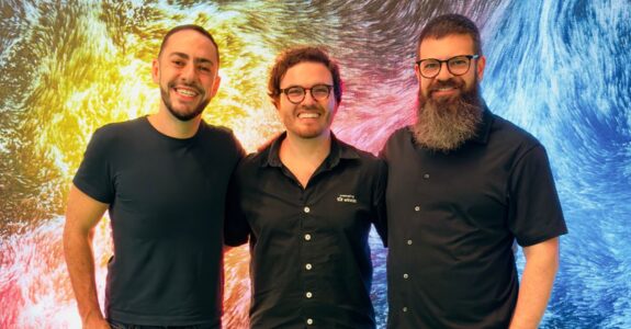 Na Winnin, Thiago Colombo Lima e Rodrigo Maroni vão trabalhar com e Gian Maritnez, CEO (Crédito: Divulgação)