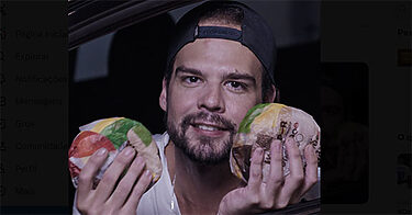 “Calvo” de Casamento às Cegas faz publicidade para Burger King