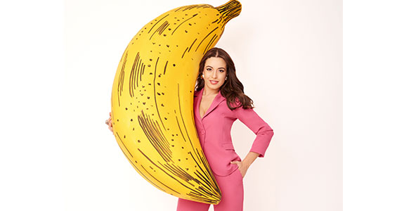 Com Beatriz Reis, Marisa traz de volta liquidação da banana (Crédito: Divulgação)