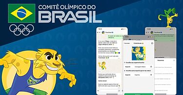 COB e Meta apresentam chatbot para Olímpiada