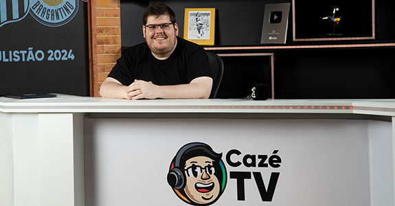 CazéTV anuncia novos produtos em sua grade (Crédito: André Valentim)