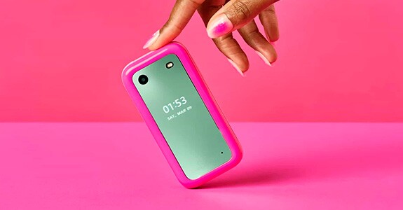 Celular da Barbie