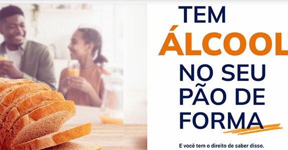 Alcóol pão Conar