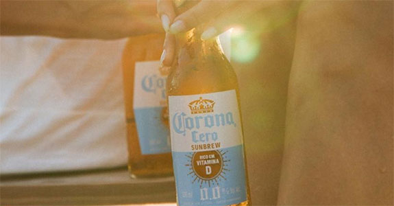 Corona Cero cerveja grátis