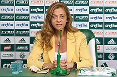 Leila Pereira, presidente do Palmeiras, participa do Papo de CEO