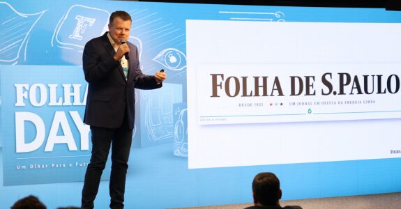 O diretor de marketing da Folha de São Paulo, Marcelo Benez, explica quais os próximos passos da publicidade no jornal (Crédito: Divulgação)