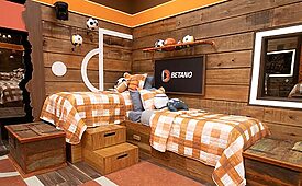 Quarto da Betano na edição 15 do reality show A Fazenda, da Record