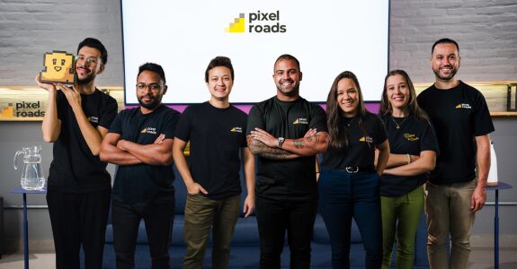 Áreas comercial e de marketing da Pixel Roads