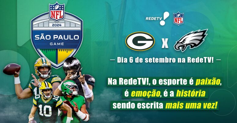 RedeTV! patrocinadores NFL