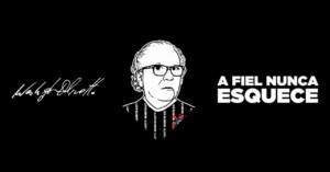 "A Fiel nunca esquece" é a frase que o Corinthians usará para homenagear Washington Olivetto (Crédito: Reprodução)