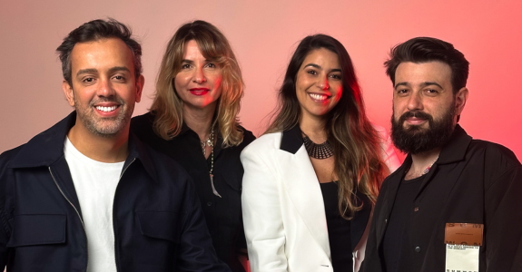 Flávio Santos, Tatiana Magliari, Carolina Rossettini e Rafael Lemos