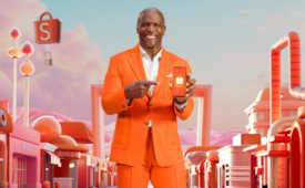 Terry Crews em campanha da Shopee