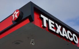 Fachada posto Texaco