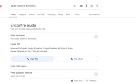 Google lança recurso que auxilia mulheres que sofrem com violência doméstica (Crédito: Reprodução)