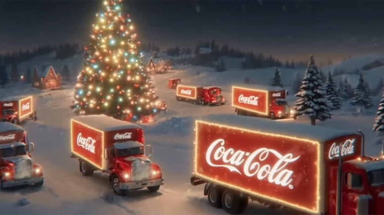 IA: Coca-Cola cria primeiro comercial de Natal com a tecnologia