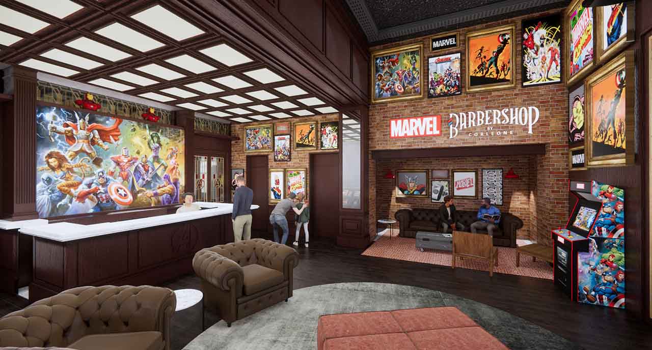 Marvel Barbershop by Corleone