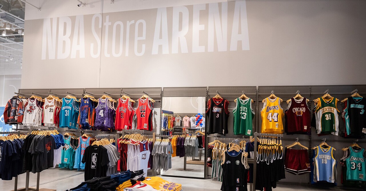 NBA House também recebe versões reduzidas de suas stores para atrair o público (Crédito: Divulgação)