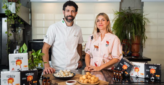 Rodrigo Oliveira e Rafaela Gontij