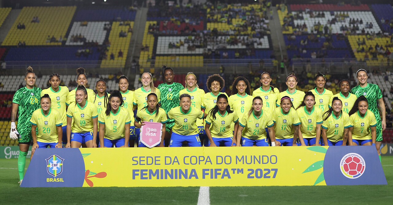 Empresas de mídia já podem participar de licitação para adquirir os direitos de transmissão da Copa do Mundo Fifa de futebol feminino (Lívia Villas Boas / CBF)