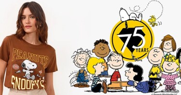 Peanuts e C&A apresentam coleção que celebra 75 anos do Snoopy