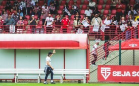 Alunos da universidade do São Paulo terão acesso ao centro de treinamento do clube e encontros com as comissões técnicas (Crédito: Erico Leonan / saopaulofc)