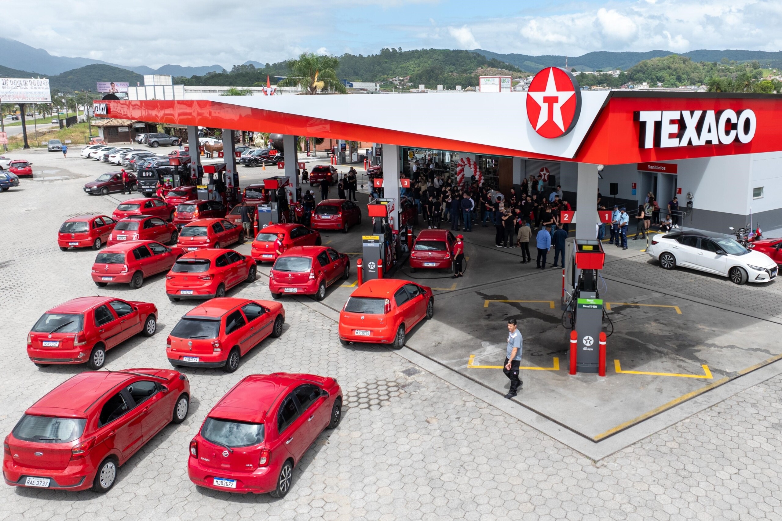 Posto Texaco em Palhoça, SC