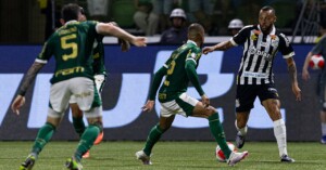 Centauro aparecerá nos ativos de todos os jogos do Campeonato Paulista (Crédito: Rebeca Reis/Ag. Paulistão)