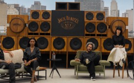 Marcelo D2, Xênia França, Chuck Hipolitho e Carol Navarro protagonizam comunicação de Jack Daniel's (Crédito: Divulgação)