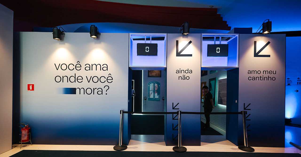 Com exposição imersiva, QuintoAndar quer conectar IA com experiência para usuários (Crédito: Divulgação)