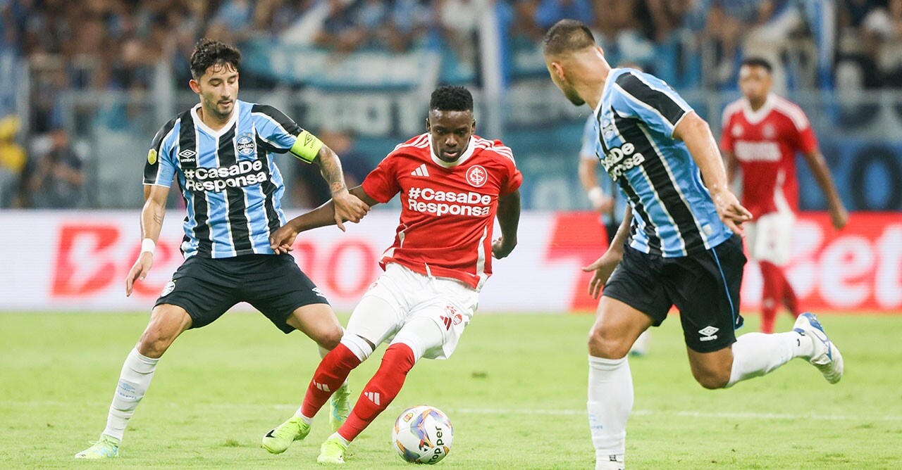 Alfa estará presente na camisa dos times masculino e feminino de Grêmio e Internacional (Crédito: Sport Club Internacional)