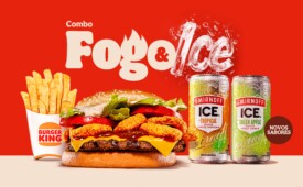 Burger King anuncia parceria exclusiva com Smirnoff ICE no Carnaval