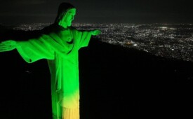 Cristo Redentor terá projeção em homenagem ao Comitê Paralímpico (Crédito: Divulgação)