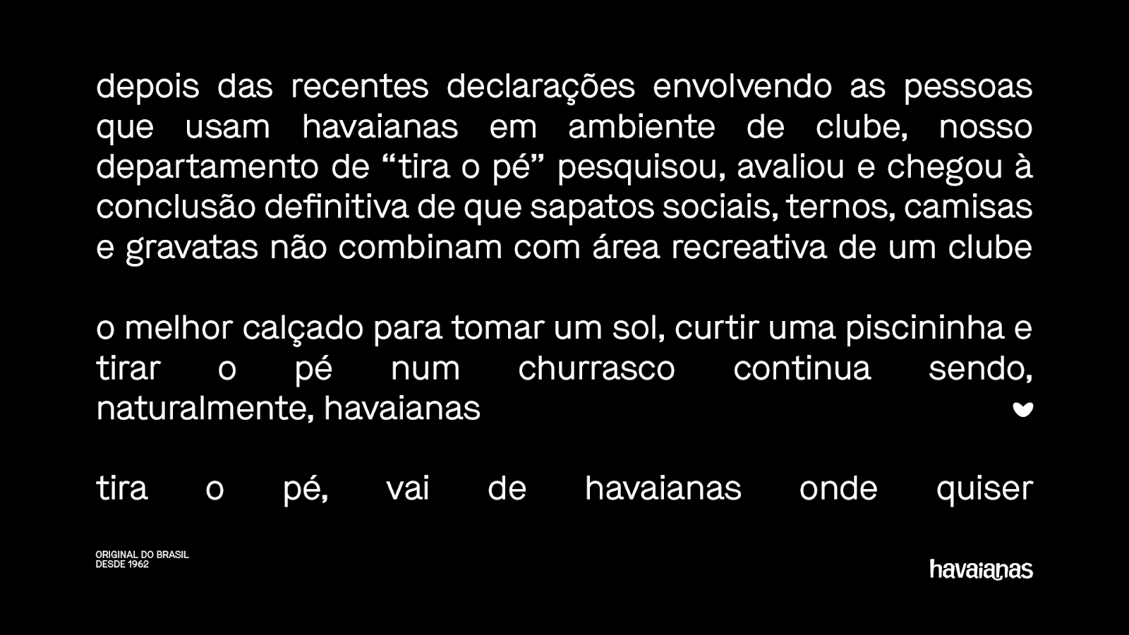 Havaianas faz ação em jogo do Corinthians